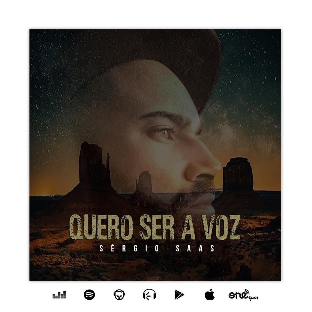 Sérgio Saas lança single “Quero Ser a Voz”, o primeiro dos 40 que estão por vim.