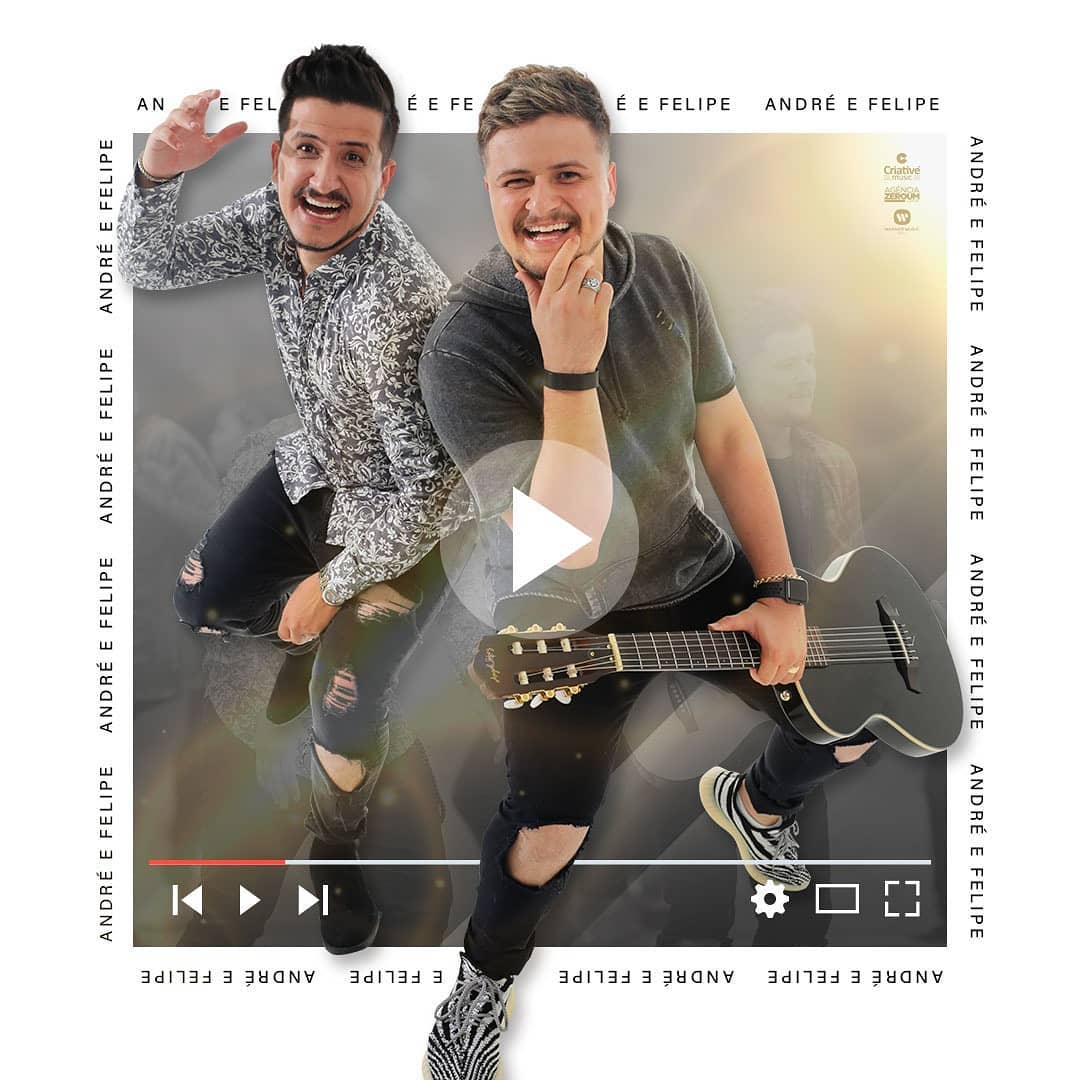 André e Felipe liberam videoclipe da canção ‘O Criador Plantou’