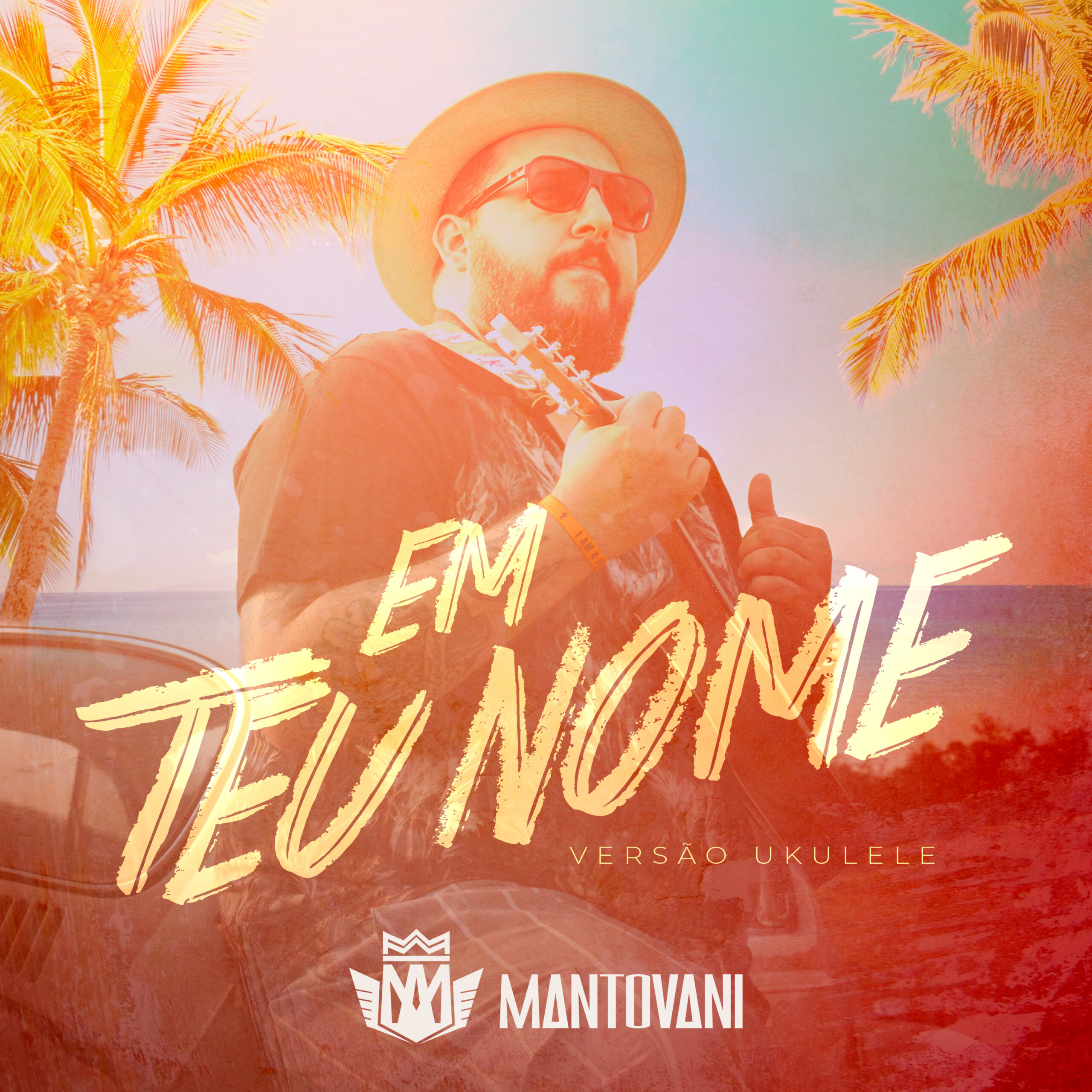 Cantor Mantovani relança o single 'Em Teu Nome', agora em versão ukulele