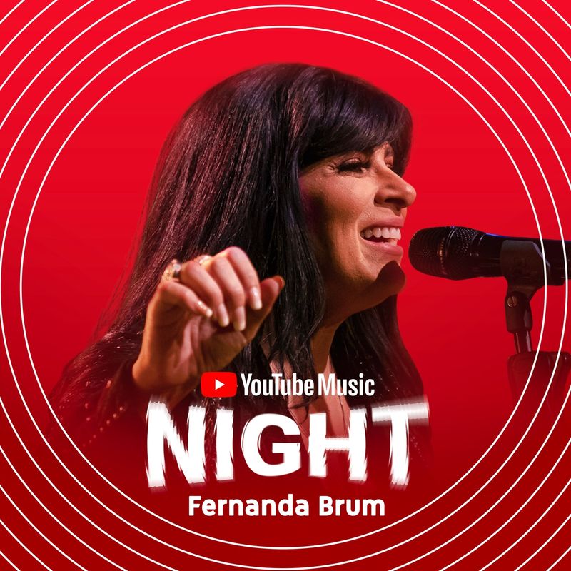 YouTube Music Night: Fernanda Brum lança EP exclusivo
