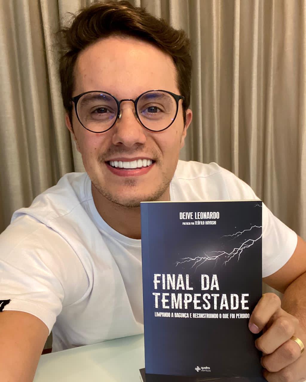 Deive Leonardo lança “Final da Tempestade”, sua quinta obra autoral