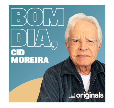 Deezer lança podcast “Bom dia, Cid Moreira”, sua nova companhia no isolamento