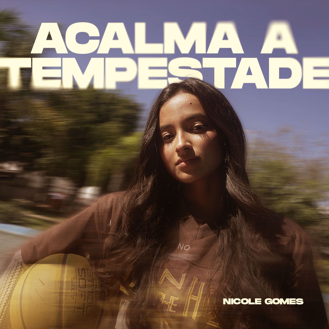 Com uma batida musical envolvente e dançante, a jovem Nicole Gomes lança a canção “Acalma a Tempestade”